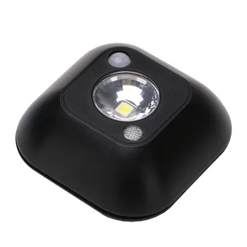 Senzor gibanja Ponoči lahki Prenosni LED Omaro Luči AAA Baterija Napaja Brezžične Kabinet IR Ir Detektorja Gibanja Stenska Svetilka