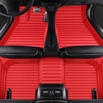 Po meri 5 Sedež avtomobila, predpražnike za tesla model 3 Model S Model X, Y avto dodatki preprogo alfombra