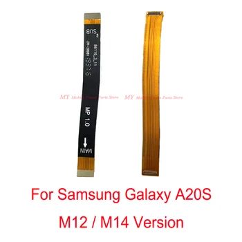 10PCS Glavni matične plošče LCD zaslon na Priključek za Zaslon Odbor Flex Kabel Za Samsung Galaxy A20S A207 A207F M12 / M14 Različica Popravila Del