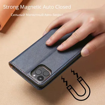 Flip Denarnica Usnjena torbica Za Motorola Moto E5 E6 P30 P40 Igrajo E6S E7 E 2020 Rob Plus Eno Dejanje Makro Magnet Telefon Kritje