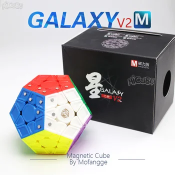 Mofangge X-Man Galaxy V2 M Kocka Magnetni Megaminxeds Čarobne Kocke Hitrost Puzzle Strokovno 12 strani Dodecahedron Cubo Magico