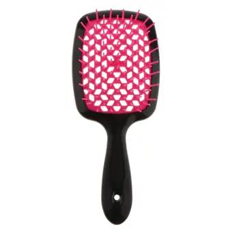 Detangler Krtačo Anti-statični Hairbrush Enostaven Za Mokro ali Suho Uporabo Prilagodljive Super za Vse Vrste Las - Dolge Debele Kodraste