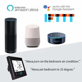 Smart WiFi Termostat Temperaturni Regulator Vode in Plina Kotel Deluje z Alexa Echo googlova Domača stran Tuya