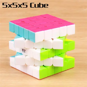 QIYI bojevnik 3x3x3 speed magic cube stickerless 4x4x4 strokovno puzzle cubo 5x5x5 gladko kocke izobraževalne igrače