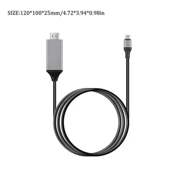 Kabel HDMI (Tipa C USB-C HDMI HDTV 4K Kabel Za Samsung Galaxy Note 8 9 S10+ Plus Razdelilnik USB, HDMI Tip C Dropshipping