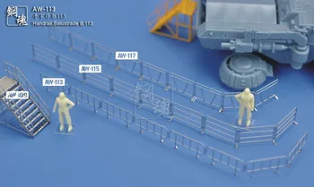 Jedkanje Deli Za Gundam Handrail Balustrade 1/144 Obsega AW113 Foto-jedkano listi Sprejeti na Debelo