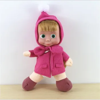 Vroče prodajo 23 cm Rusija Masha dekle plišaste igrače Visoke Kakovosti plišastih igrač darilo lutka za otroke