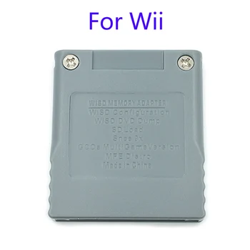 2Pcs za WII GC SD Flash Pomnilniško Kartico Pretvornik Napajalnik za Nintendo Wii / GameCube igralne Konzole