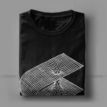 Črvje Luknje Moške Majice S Kratkimi Rokavi Kvantne Mehanike Fizika Znanosti Fizično Geek Nerd 2020 Tees Moda Posadke Vratu T-Majice Plus Velikost