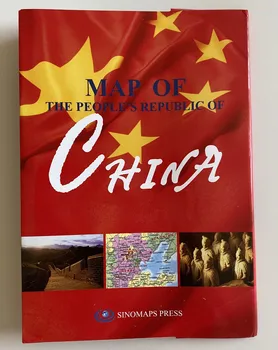 2019 Nov Zemljevid, ljudske Republike Kitajske( angleška Različica) 1:9 000 000 Zemljevid Kitajske v angleškem jeziku