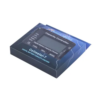 Univerzalni RC CellMeter-7 Digitalni Cell Kapaciteta Baterije Checker za LiPo Življenje Li-ion baterija Nicd, NiMH Baterije Napetost Tester Naprave Vroče