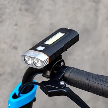 Dve Luči, LED USB Polnilne Smerniki Žarnice COB Označite Koles Sprednje Luči za Kolo Krmilo MTB Kolesarjenje Kolesarjenje Svetloba Nastavite