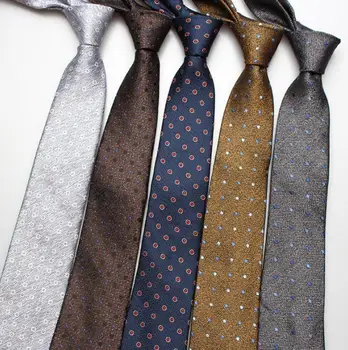 Moške kravate, formalno obleko strokovno poslovno poročno kravato jacquardske poliester svilena kravata