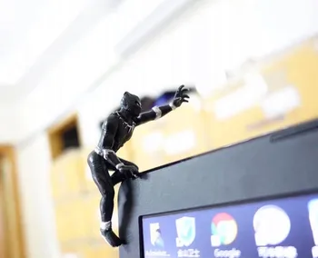 Disney Marvel Black Panther Akcijska Figura Model Avengers Anime Mini Lutka Dekoracijo PVC Zbirka Figur Igrače 6 cm