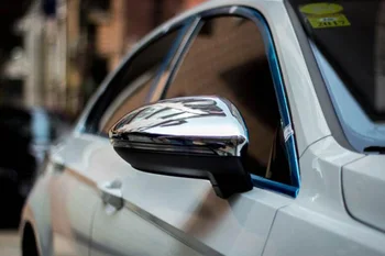 Za Volkswagen VW Touran 2016 2017 ABS Chrome Avto Reaview Ogledalo Kritje Rearview Mirror Trim Avto Dodatki