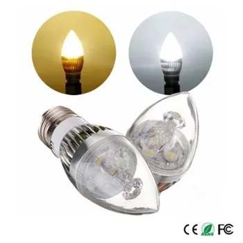 Ultra Svetla E27 9W/12W/15W AC110-220V LED Žarnice LED Sveča Svetloba, možnost zatemnitve Pozornosti razsvetljave v zaprtih prostorih