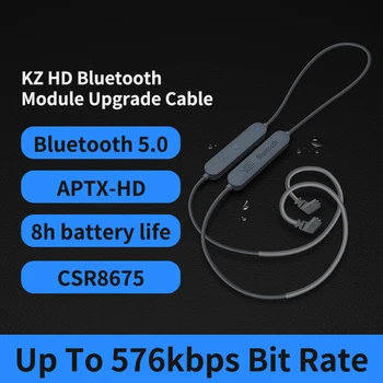 KZ Aptx HD CSR8675 Modul Bluetooth Slušalke 5.0 Brezžično Nadgradnjo Kabel se Uporablja Originalne Slušalke AS10ZSTZSNProZS10Pro/AS16