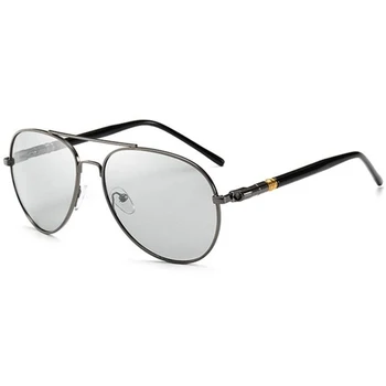 2021 Photochromic sončna Očala Moških Polarizirana Očala, Moški Vožnje Pilotni sončna očala Za Voznika UV400 Zaščito Zmanjšanje Bleščanja S162