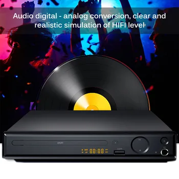 Podpira U Disk za Predvajanje Power Off Memory Visoki Definiciji Kakovosti DVD Predvajalnikov Trajne Prenosni HDMI DVD230 Predvajalnik, CD Predvajalnik