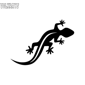 Volkrays Smešno Avto Nalepke Lep Kuščar Salamanders Visoke Kakovosti Pribor Reflektivni Nepremočljiva Pvc Nalepke,6 cm*10 cm