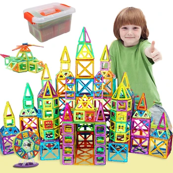 2020 Mini Velikosti Magnetni Bloki Magnetni Oblikovalec Gradbeništvo Igrače Nastavite Magnet Izobraževalne Igrače Za Otroke, Otroci Darilo