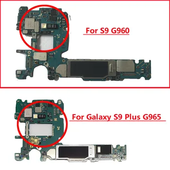 Originalne matične plošče Za Samsung Galaxy S9 Plus G965F G965FD G965U S9 G960F G960U G960FD Čisto IMEI 64GB 128GB Dobro Imei Testiranje