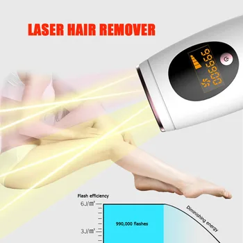 9900000 Laser Epilator Trajno Odstranjevanje Dlak Pralni Neboleč Bikini Brivnik Odstranjevalec Neboleč Britev Obraza Depilador