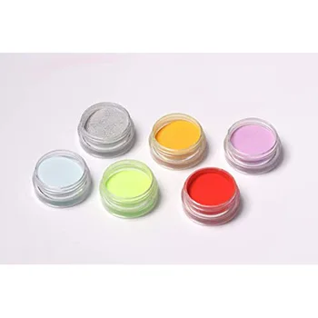18 Kos / set Acrylic Nail Art v Prahu 18 Barve Nail Art Nasveti UV Gel v Prahu Prah Design 3D Dekoracijo Manikura # 1 paket 18 steklenico