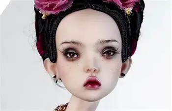 2020 Novo BJD lutka 1/4 ruske kažejo, skupno lutka, lutka dal oči