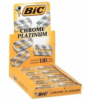 Bic Chrome Platinum Dvojni Rob Britev 100 kos 20 X 5 paketi