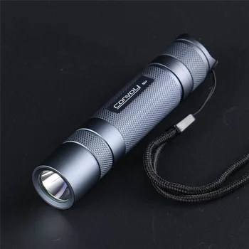 Konvoj S2+ s Luminus SST40 LED Svetilka 18650 Fash Svetlobe 1800lm Taktično Linterna Prenosna Lučka za Kampiranje, Ribolov Lanterna