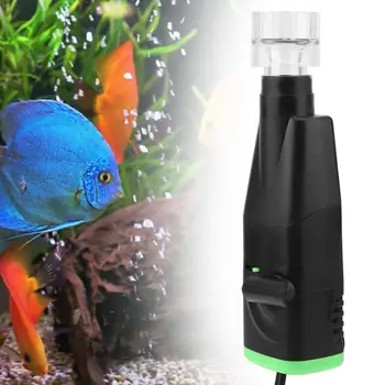 Akvarij Oljni Film Odstranjevalec Vode, Beljakovin Površine Skimmer, Filter Za Fish Tank Filter 220-240V EU Plug
