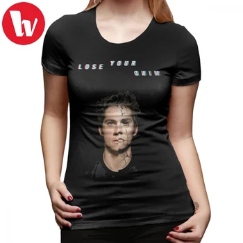 Teen Wolf Derek Hale T-Shirt Izgubili Vaš Um Stopnica T Shirt Oversize O Vratu Ženske tshirt Smešno Street Fashion Dame Tee Majica