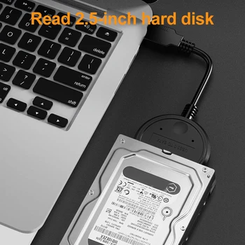 Nov USB 3.0, da SATA 2,5-palčni Trdi Disk Zunanji HDD Adapter Pretvornik-Kabel Sata na USB sata III Kabel
