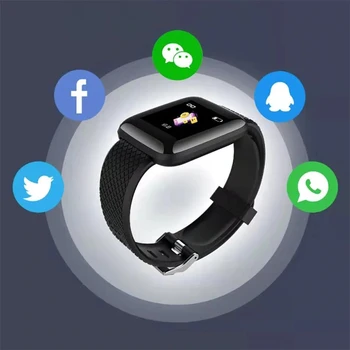 Acespower Neposredno Polnjenje Smart Band Watch Srčni Utrip, Krvni Tlak Zdravje Nepremočljiva Fitnes Tracker Sport Bluetooth Manžeta