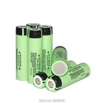 Novo 4 KOS. Prvotni NCR18650B 3.7 3400 mAh 18650 polnilna litijeva baterija za Panasonic brezplačno nakupovanje
