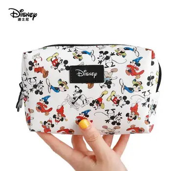Resnično Disney Mickey Mouse Moda Minnie Mamica Vrečko Multi-funkcijo Žensk Vrečko PU Usnje Denarnice Vrečko otroci igrače Brezplačno Dropshipping