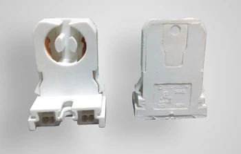 Non-drč T8 okova Vtičnico Nagrobnik za LED, Fluorescentne Cevi Zamenjane Turn-tip Lampholder Srednje Bipin Vtičnico