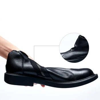ZFTL NOVIH moških Martins škornji moški Pravega Usnja, ročno priložnostne čevlji za moške Visoko-top Mehko dno, poslovni moški škornji 167
