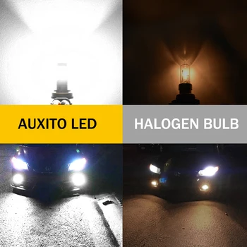 2x H8 H11 LED Luči za Meglo Žarnica Za Audi A1 A3 A4 A5 A6 A7 A8L TT V3 V5 SQ5 S3 S4 S5 RS3 RS4 RS5 RS7 Avto svetlobni pramen Teče Svetlobe