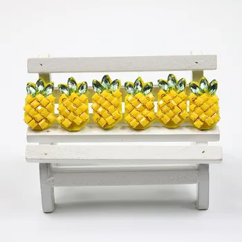10pcs 20pcs Lep ananas Ustvarjalne Dekorativni Oblačila 3D Nail noge Nosorogovo Lise na Plašč Obleko Hlače Dodatki