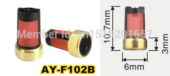 200pieces ASNU003 dobre kakovosti goriva napajanje filter za toyota injektor popravilo kit (10.7*6*3 mm,AY-F102B)