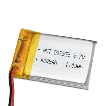 400mAh 502535 Litij-Polymer Li-Po baterija li ionska Baterija za Polnjenje celic Za Mp3, MP4 MP5 GPS, PSP, mobilni bluetooth zvočnik