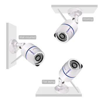 Gadinan HD 1080P Home Security IP Kamere, Avdio Brezžična Mini Kamera Bullet Night Vision CCTV WiFi Kamere, Zaznavanje Gibanja iCsee