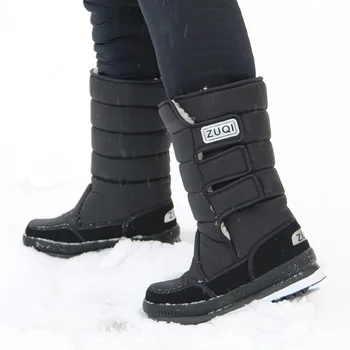 Moški sneg škornji 2020 zimske čevlje prikrivanje platformo toplo non-slip nepremočljiva moških zimskih čevljev, za -40 stopinj
