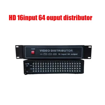 BNC HD Video Distributer 16 V 64 Iz Kompozitnih Ojačevalnik 16CH, Da 64CH Cepilec Za CCTV Varnostne Kamere, DVR Sistem