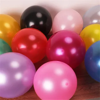 Vroče prodajo 100 kos 10 Inch 1,5 g Rojstni dan/Poroka Oskrbe Latex Balonov, Barvita Stranka iz Lateksa Zračne Baloon/Ballon Otroci Napihljive Igrače
