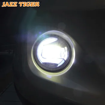 JAZZ TIGER 2-v-1 Funkcije LED Dnevnih Luči LED Avto Meglo Žarnice Projektor Luč Za Mitsubishi Outlander 2006 - 2018