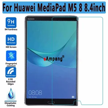 Kaljeno Steklo za Huawei Mediapad M5 8 8.4 Pregleden Zaslon Film Tablet Screen Protector za Huawei Mediapad M5 8 8.4