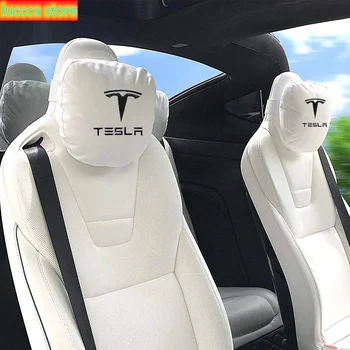 2020 novo v avtomobilski sedež vzglavnik blazine, dihanje vratu in glave blazino, travel zglavnik Združljiv z Tesla Model S, Model X,